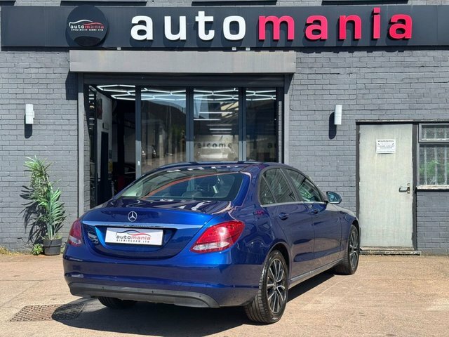 Mercedes-Benz C Class C200 Mhev Eq Boost K80AKS Blue #2