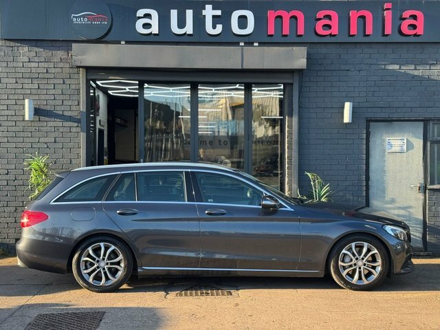 Mercedes-Benz C Class C250 Bluetec Sport Estate LS15JXA Grey #3
