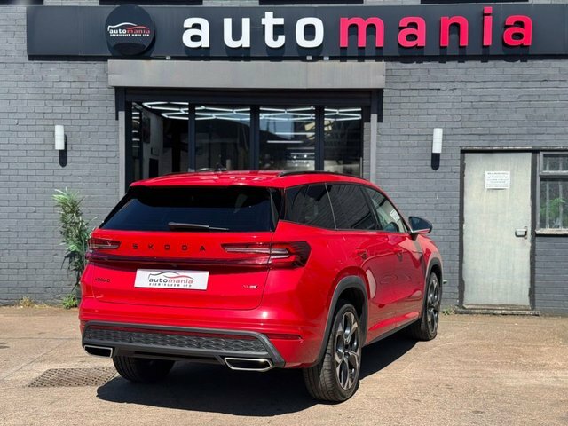 Skoda Kodiaq Tsi Vrs Suv Red #4