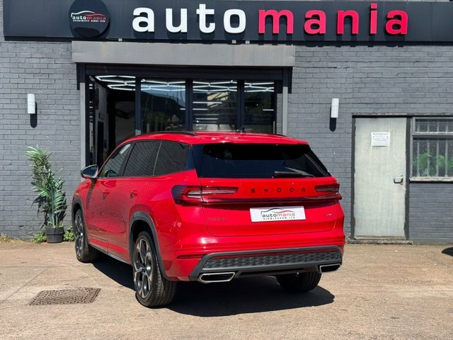 Skoda Kodiaq Tsi Vrs Suv Red #3