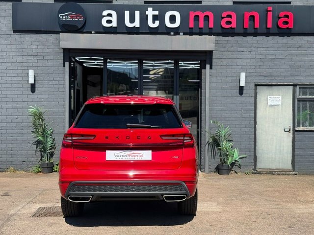 Skoda Kodiaq Tsi Vrs Suv Red #5