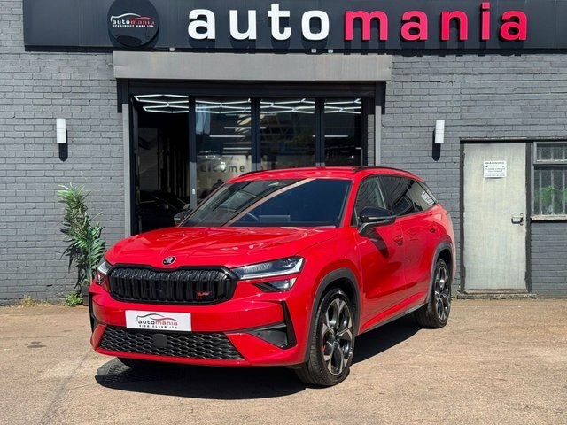 Skoda Kodiaq Tsi Vrs Suv Red