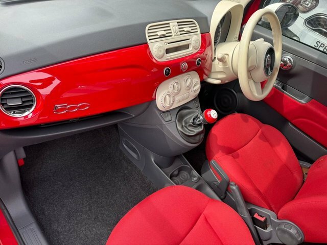 Fiat 500 Colour Therapy Hatchback HY63CVM Red #6