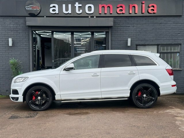 Audi Q7 Tdi V6 S Line SX62BVC White #6
