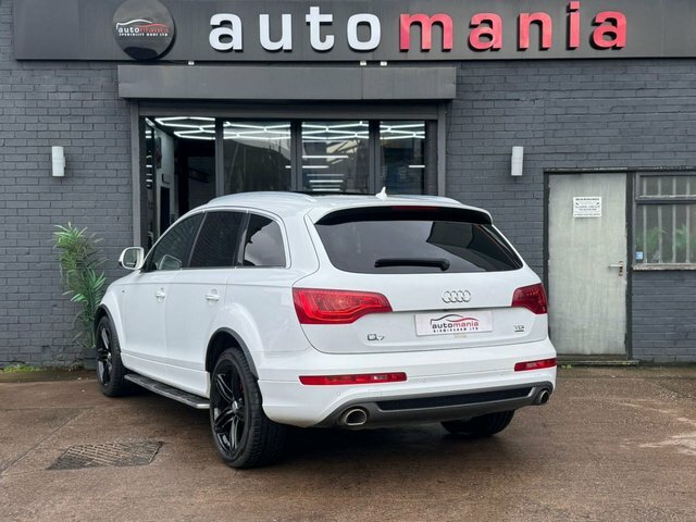 Audi Q7 Tdi V6 S Line SX62BVC White #5