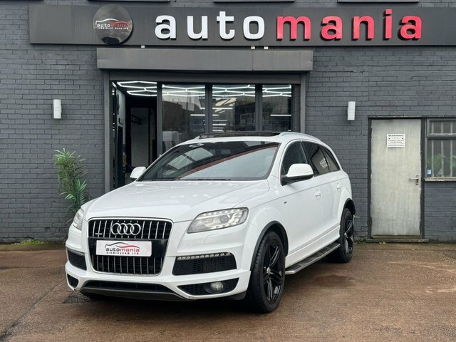 Audi Q7 Tdi V6 S Line SX62BVC White #3