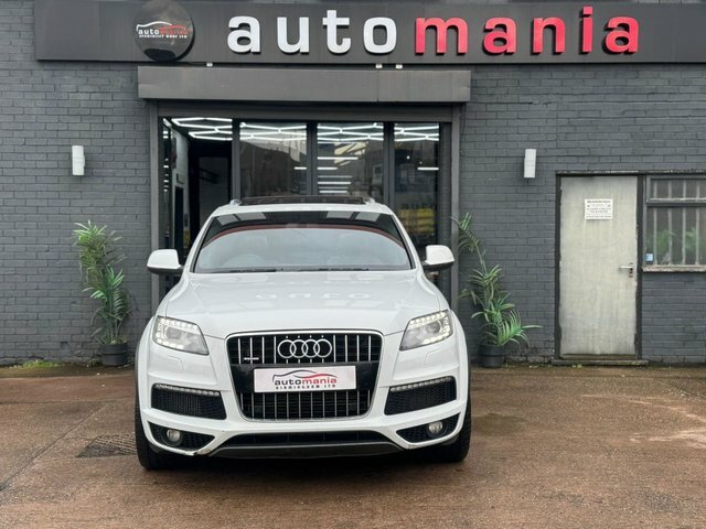 Audi Q7 Tdi V6 S Line SX62BVC White #2
