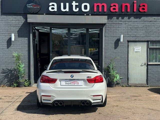 BMW M4 Biturbo Competition Convertible YB67SPZ White #3