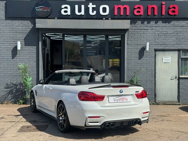 BMW M4 Biturbo Competition Convertible YB67SPZ White #4