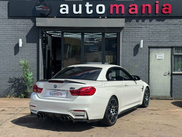 BMW M4 Biturbo Competition Convertible White