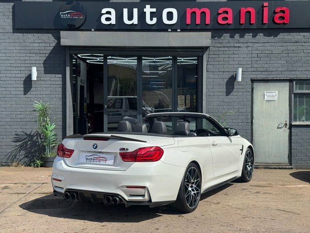 BMW M4 Biturbo Competition Convertible YB67SPZ White #6
