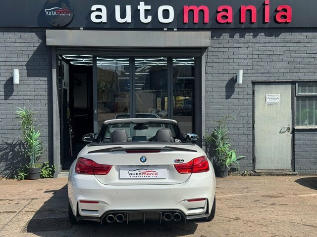 BMW M4 Biturbo Competition Convertible YB67SPZ White #2
