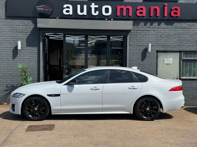 Jaguar XF R-sport Saloon BV17DTK White #5