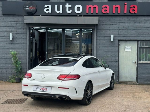 Mercedes-Benz C Class C200 Amg Line Premium DN67NCD White #5