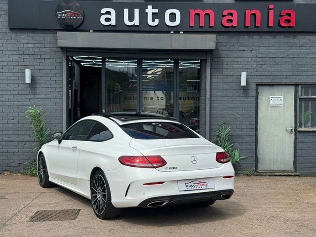 Mercedes-Benz C Class C200 Amg Line Premium White