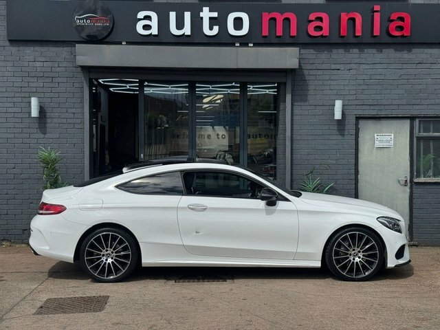 Mercedes-Benz C Class C200 Amg Line Premium DN67NCD White #2