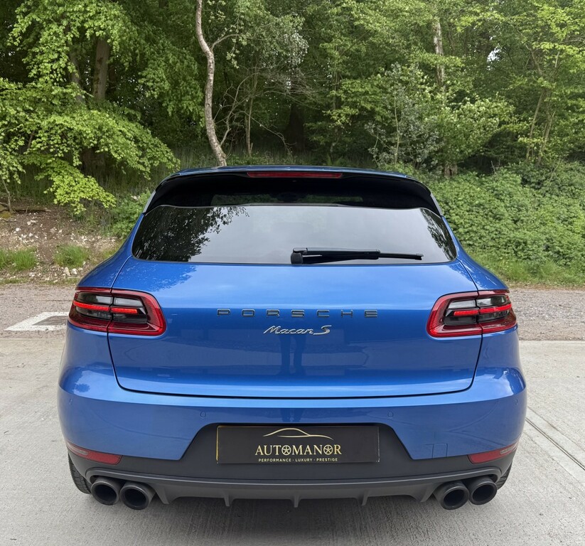 Porsche Macan Suv 3.0 V6 S 201767 GV67VNZ Blue #6
