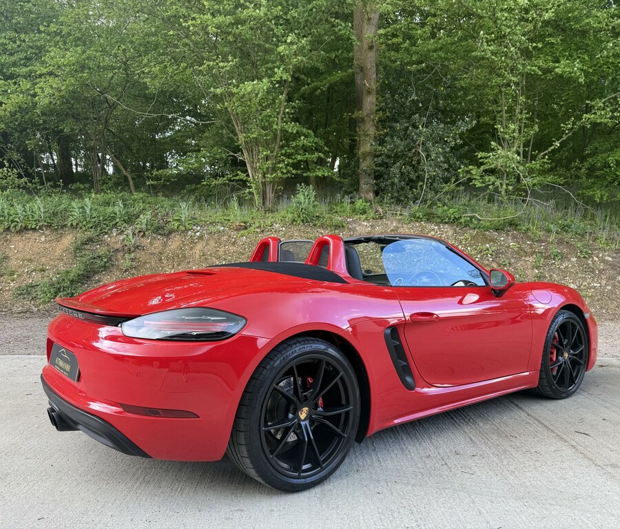 Porsche 718 Boxster Convertible 2.5 T S 201717 Red #4