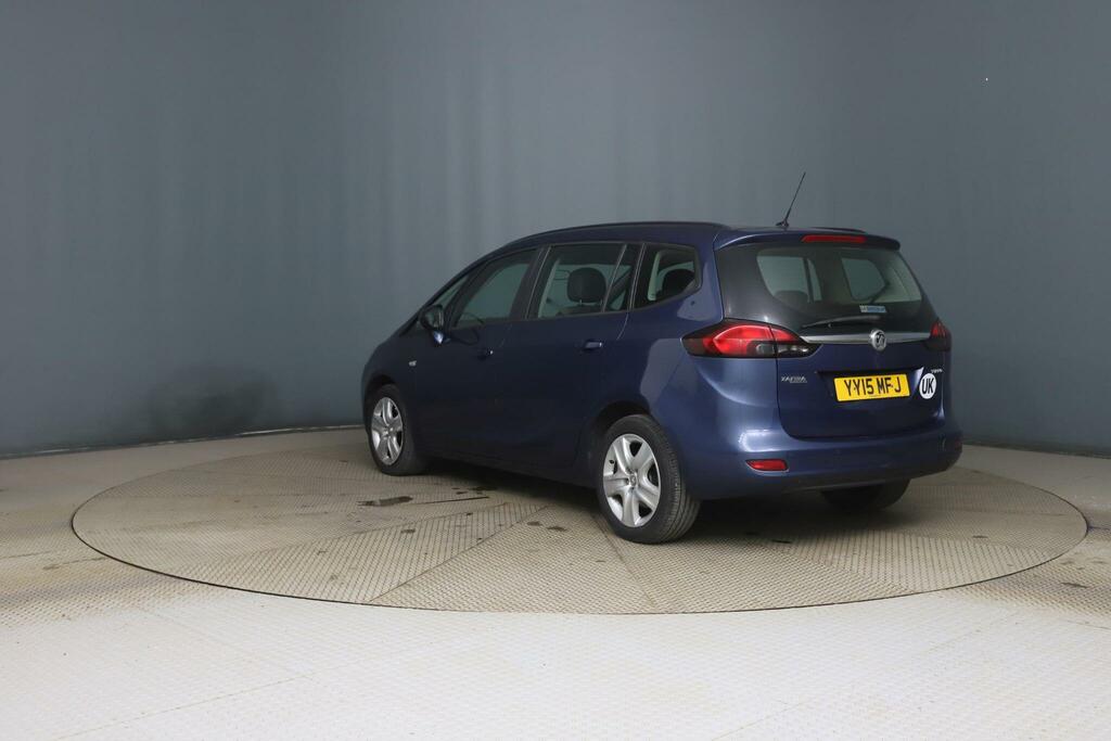 Vauxhall Zafira Tourer 1.4I Turbo Exclusiv Euro 6 YY15MFJ Blue #4