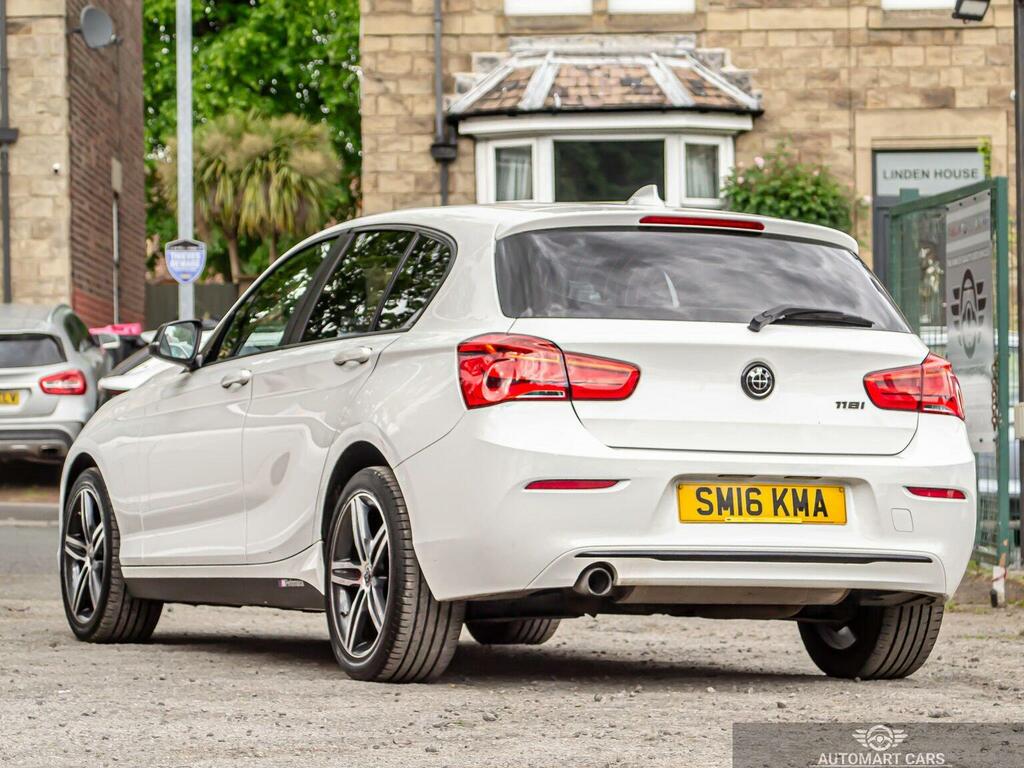 BMW 1 Series Hatchback 1.5 118I Sport Euro 6 Ss 201616 SM16KMA White #4