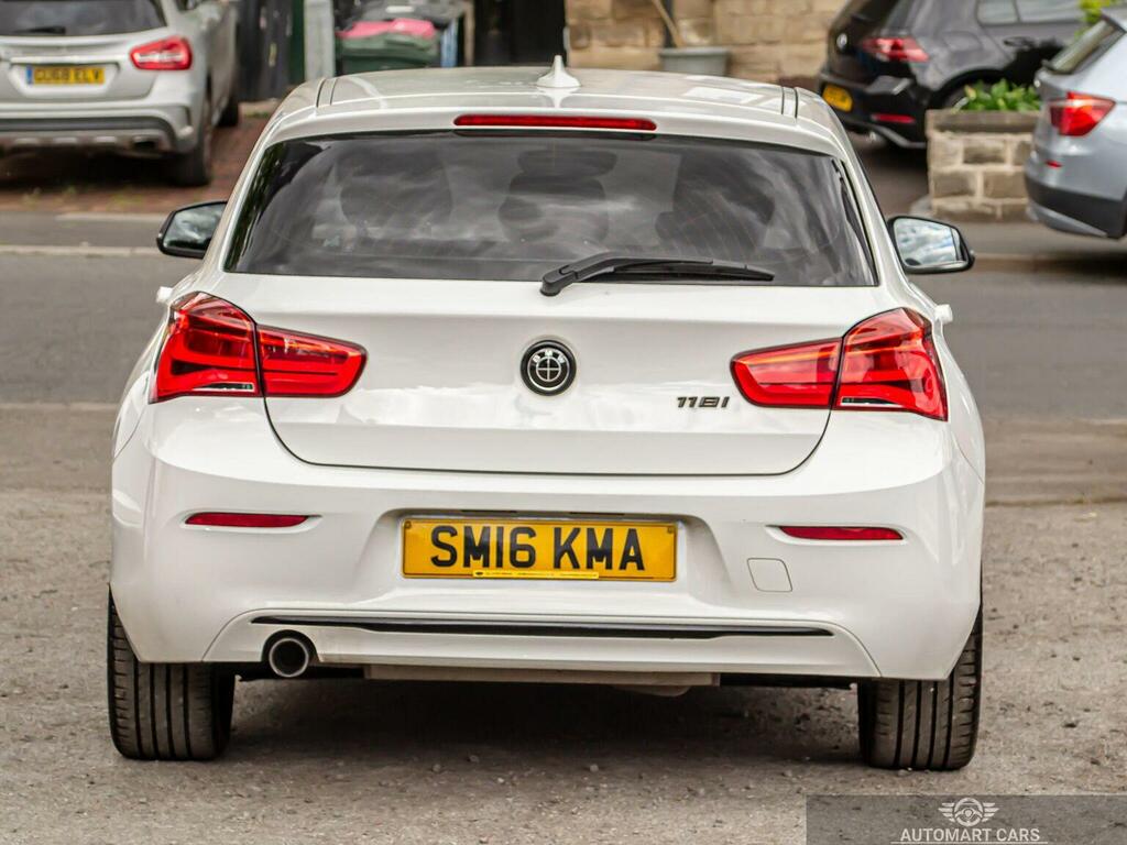 BMW 1 Series Hatchback 1.5 118I Sport Euro 6 Ss 201616 SM16KMA White #5