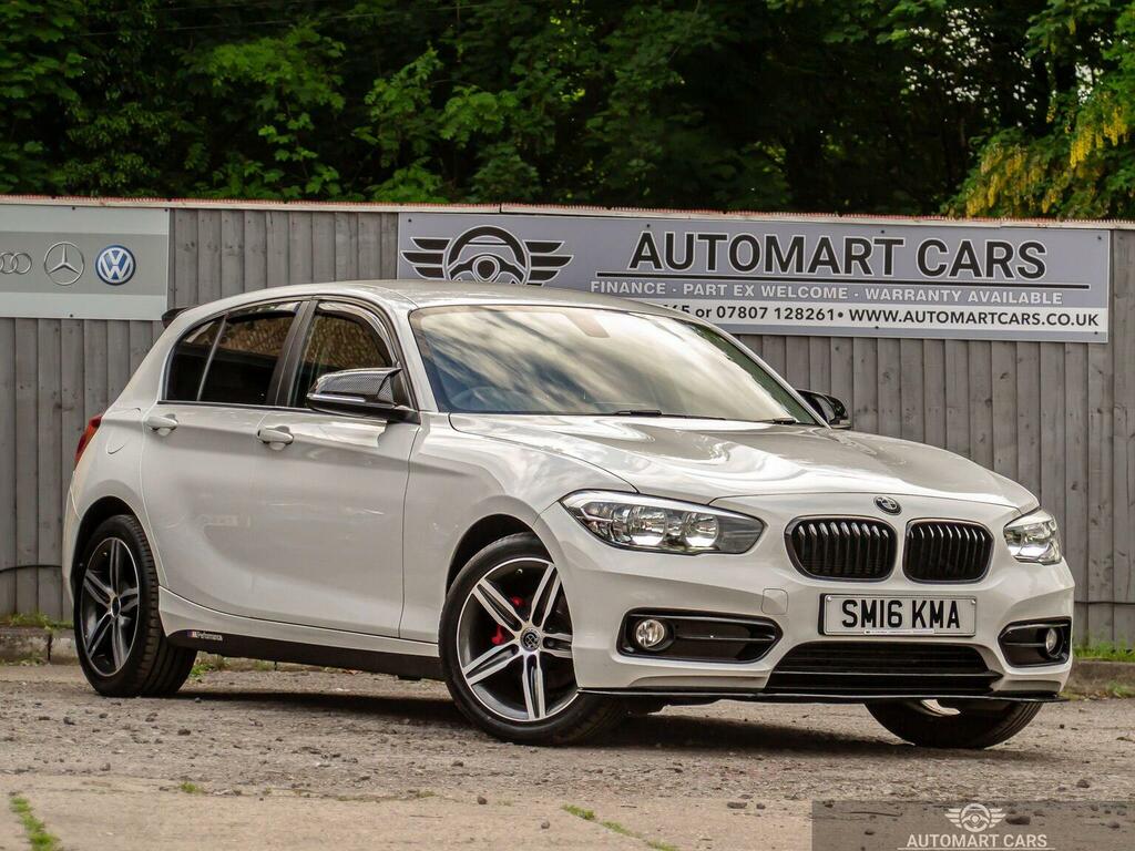 BMW 1 Series Hatchback 1.5 118I Sport Euro 6 Ss 201616 SM16KMA White #3