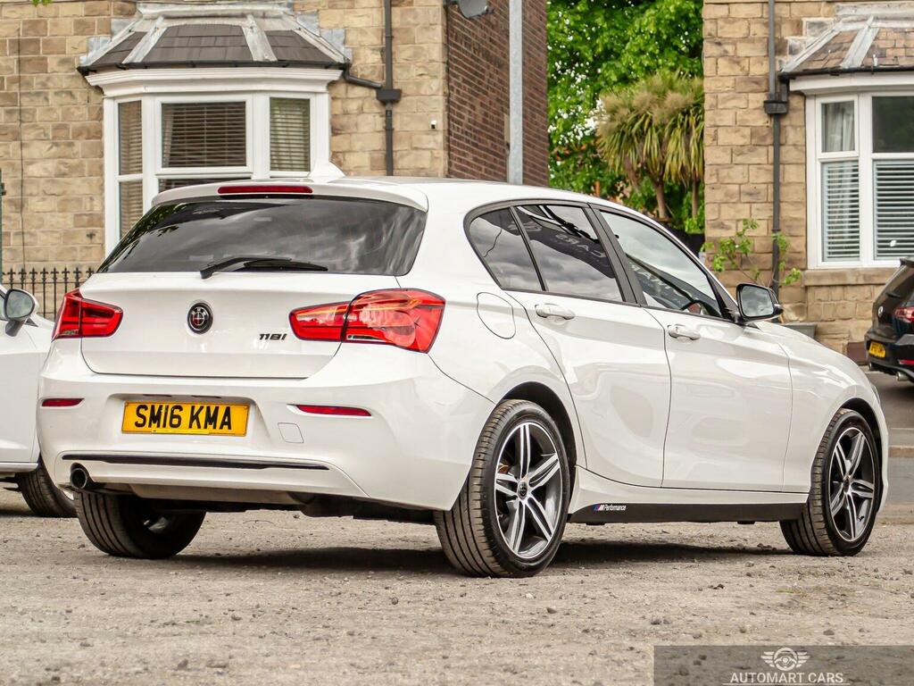 BMW 1 Series Hatchback 1.5 118I Sport Euro 6 Ss 201616 SM16KMA White #6