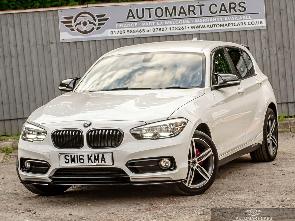 BMW 1 Series Hatchback 1.5 118I Sport Euro 6 Ss 201616 SM16KMA White #2
