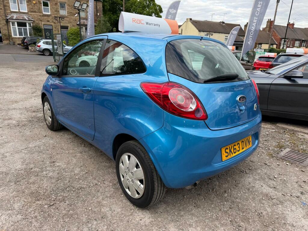Ford KA Hatchback 1.2 Edge Euro 5 Ss 201363 SK63DVN Blue #4
