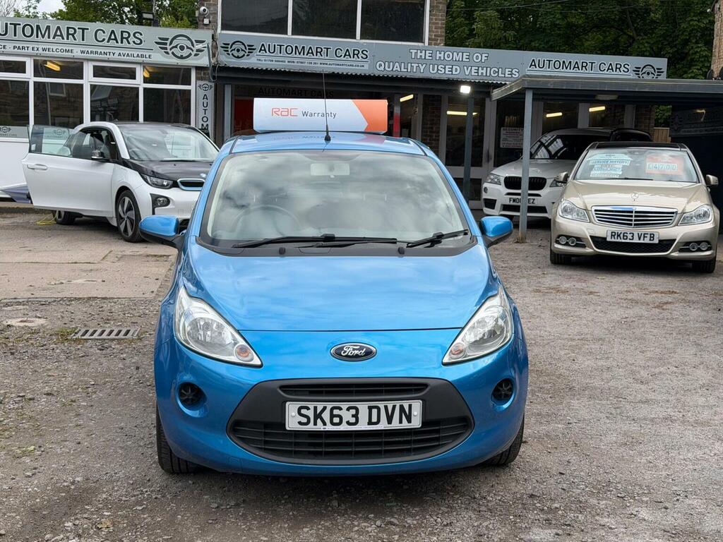 Ford KA Hatchback 1.2 Edge Euro 5 Ss 201363 SK63DVN Blue #2