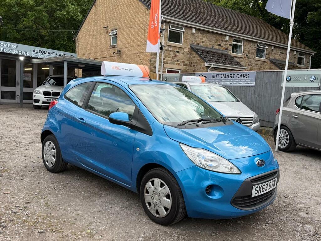 Ford KA Hatchback 1.2 Edge Euro 5 Ss 201363 SK63DVN Blue #5
