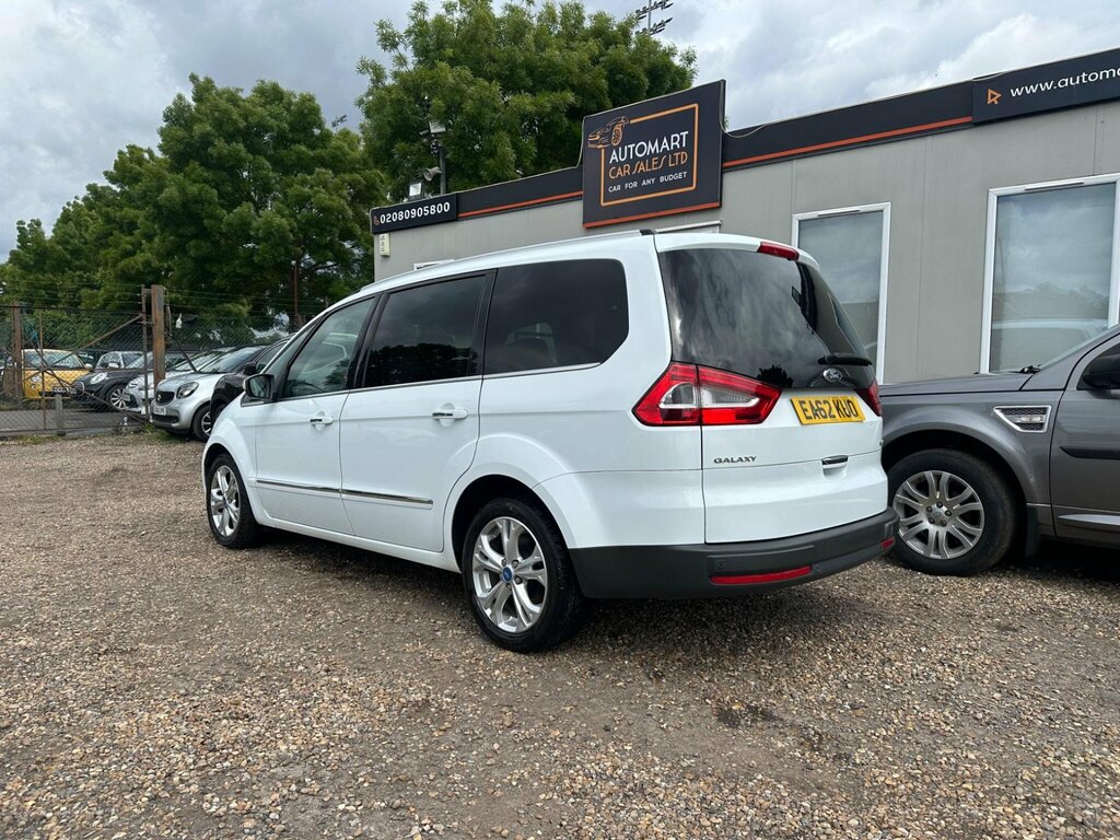 Ford Galaxy 2.0 Tdci Titanium X Powershift Euro 5 White #3