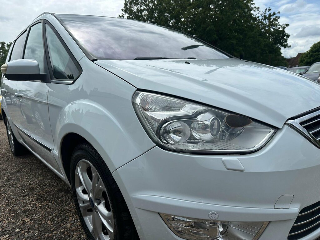 Ford Galaxy 2.0 Tdci Titanium X Powershift Euro 5 White #4