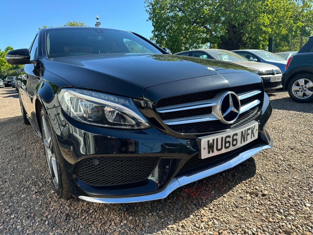 Mercedes-Benz C Class 2.1 C250d Amg Line 7G-tronic Euro 6 Ss WU66NFK Black #3