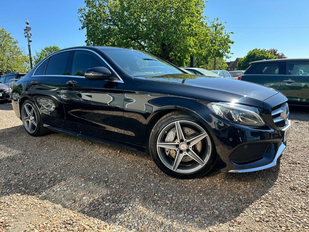 Mercedes-Benz C Class 2.1 C250d Amg Line 7G-tronic Euro 6 Ss WU66NFK Black #5