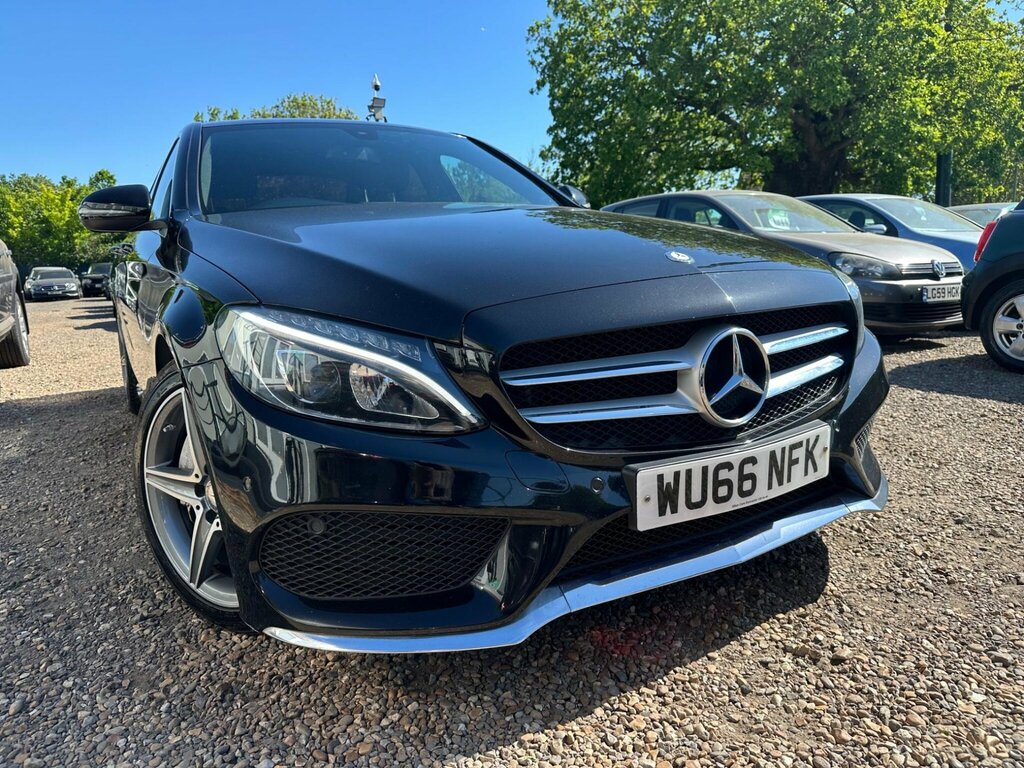 Mercedes-Benz C Class 2.1 C250d Amg Line 7G-tronic Euro 6 Ss WU66NFK Black #6