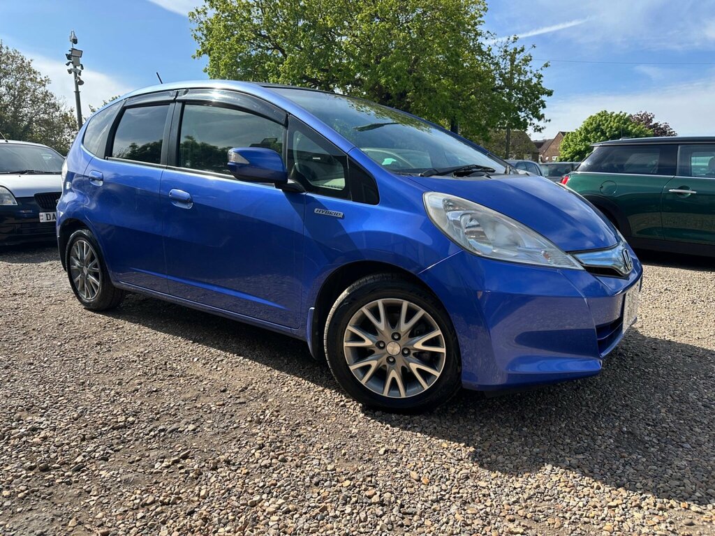 Honda Jazz 2012 1.3 I-vtec Ima Cvt Hybrid LN12KMX Blue #6