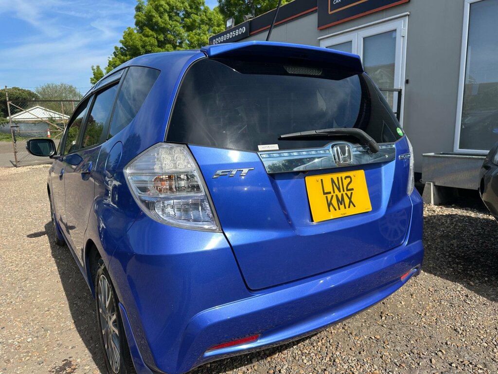 Honda Jazz 2012 1.3 I-vtec Ima Cvt Hybrid LN12KMX Blue #4