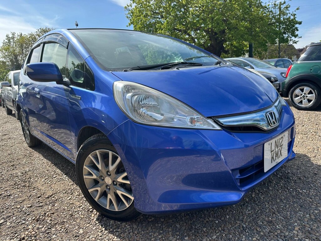 Honda Jazz 2012 1.3 I-vtec Ima Cvt Hybrid LN12KMX Blue #5
