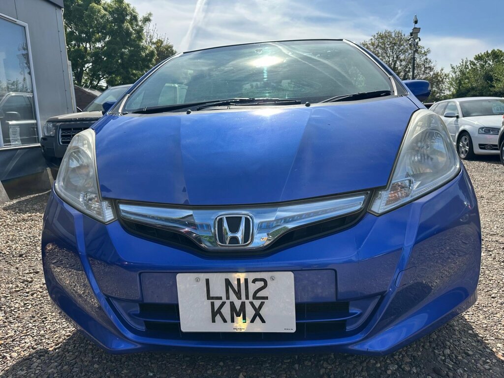 Honda Jazz 2012 1.3 I-vtec Ima Cvt Hybrid LN12KMX Blue #2