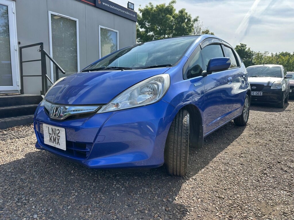 Honda Jazz 2012 1.3 I-vtec Ima Cvt Hybrid LN12KMX Blue #3