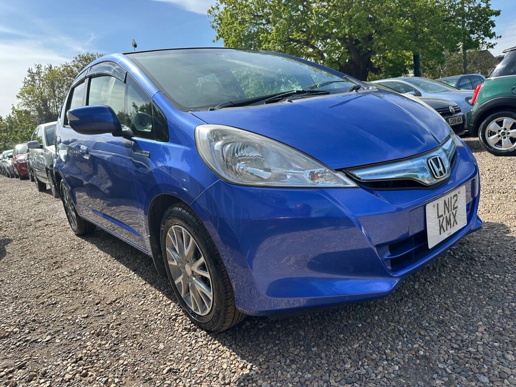 Honda Jazz 2012 1.3 I-vtec Ima Cvt Hybrid Blue