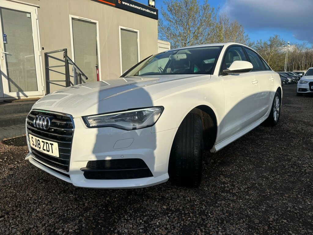 Audi A6 Saloon 2.0 Tdi Ultra Se Executive S Tronic Euro 6 Ss 4 SJ18ZDT White #3