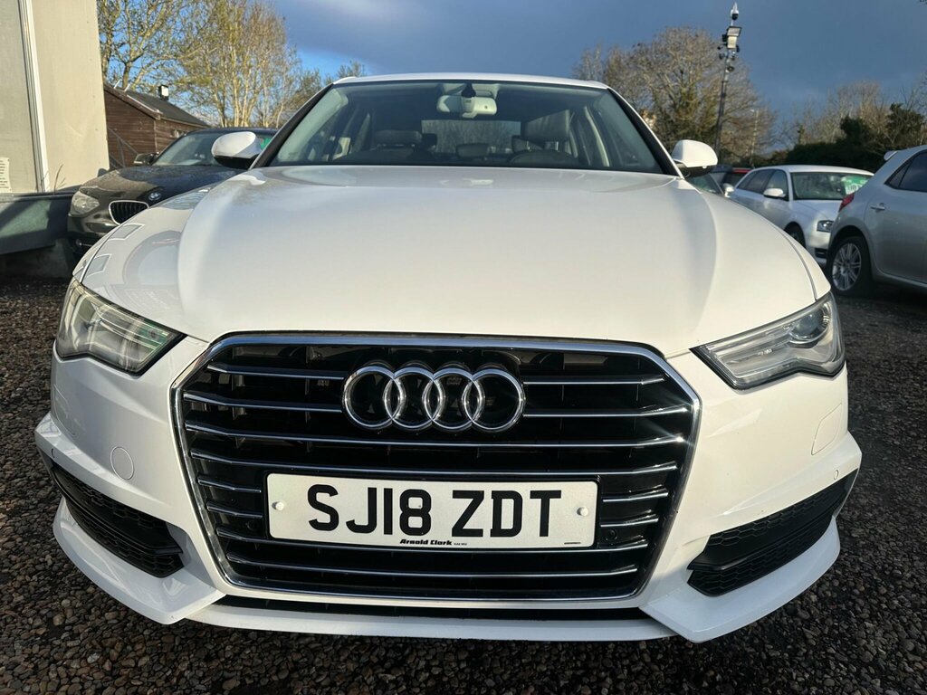 Audi A6 Saloon 2.0 Tdi Ultra Se Executive S Tronic Euro 6 Ss 4 SJ18ZDT White #2