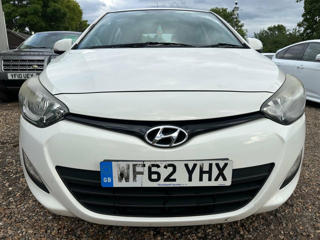 Hyundai I20 1.2 Active Euro 5 WF62YHX White #2
