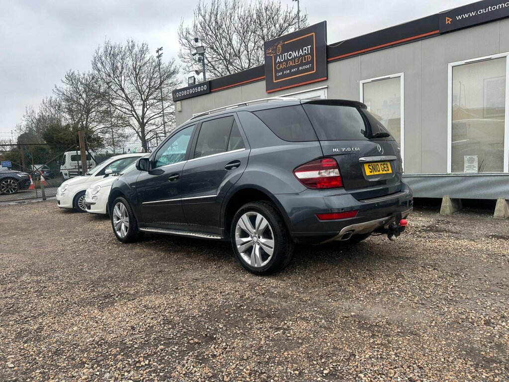 Mercedes-Benz M Class 3.0 Ml350 Cdi V6 Blueefficiency Sport Tiptronic 4W Grey #3