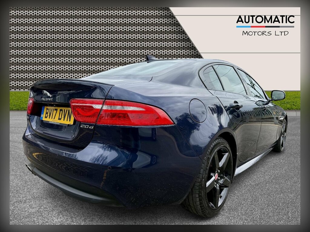 Jaguar XE 2.0D R-sport Saloon Euro 6 Ss BV17DVN Blue #5