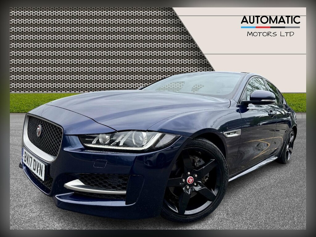 Jaguar XE 2.0D R-sport Saloon Euro 6 Ss BV17DVN Blue #4