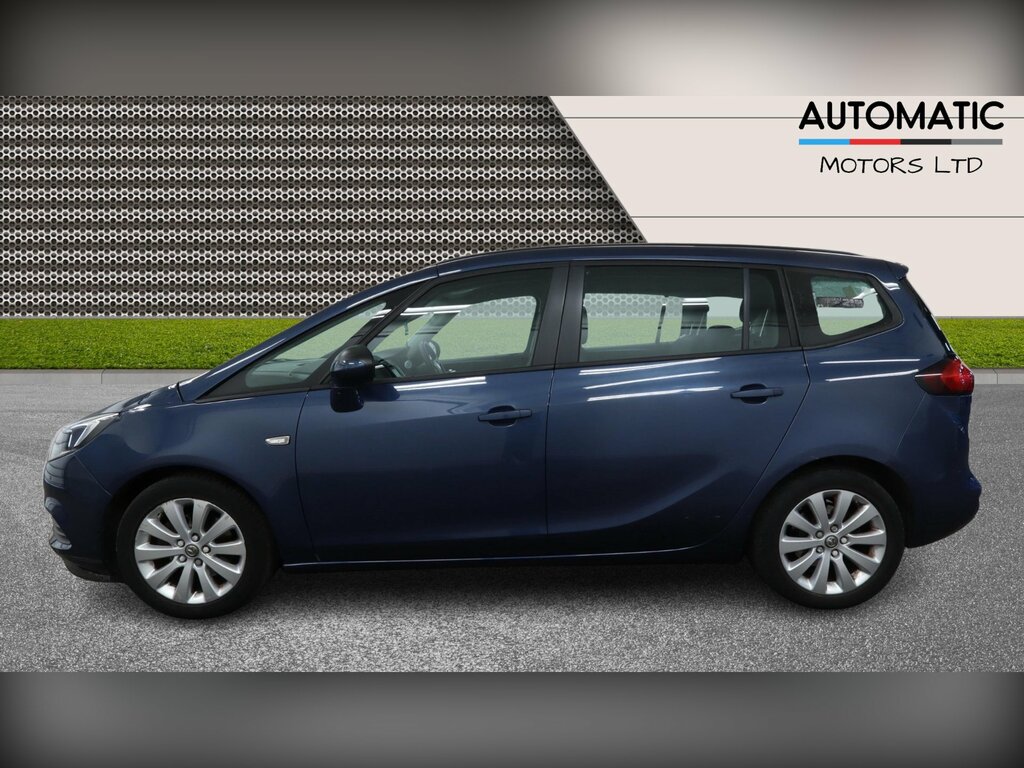 Vauxhall Zafira Tourer 1.4I Turbo Design Mpv Euro 6 140 AV66YNF Blue #5