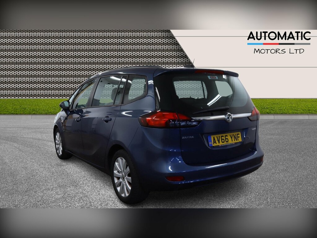 Vauxhall Zafira Tourer 1.4I Turbo Design Mpv Euro 6 140 AV66YNF Blue #4
